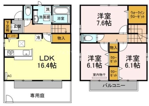 ARIETTA　Ｂ棟の物件間取画像